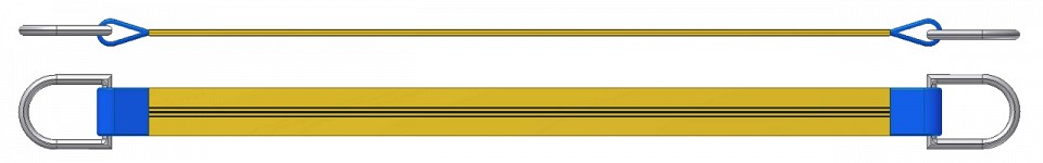  Lifting sling DTD 300 - two regular rings