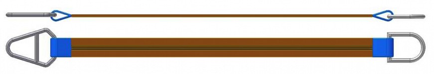 Dvižni trak z navadnim in triangel obročem DTO 600 