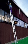 Professional extandable two-part ladder 3051