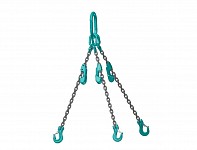 3-legged lifting chain with a shortening hook VB 312, grade 100