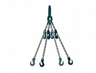 4-legged lifting chain with a shortening hook VB 412, grade 120