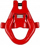 Container hook with safety latch RAK