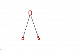 Steel wire rope P2/06, fi=10 mm 