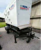 Trailer generator 150 kW with a secondary fuel tank