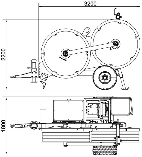 Hydraulic tensioner FA155.11