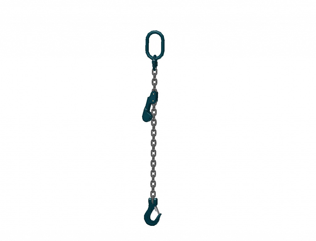 1-leg lifting chain VB 106 with a shortening hook, grade 120