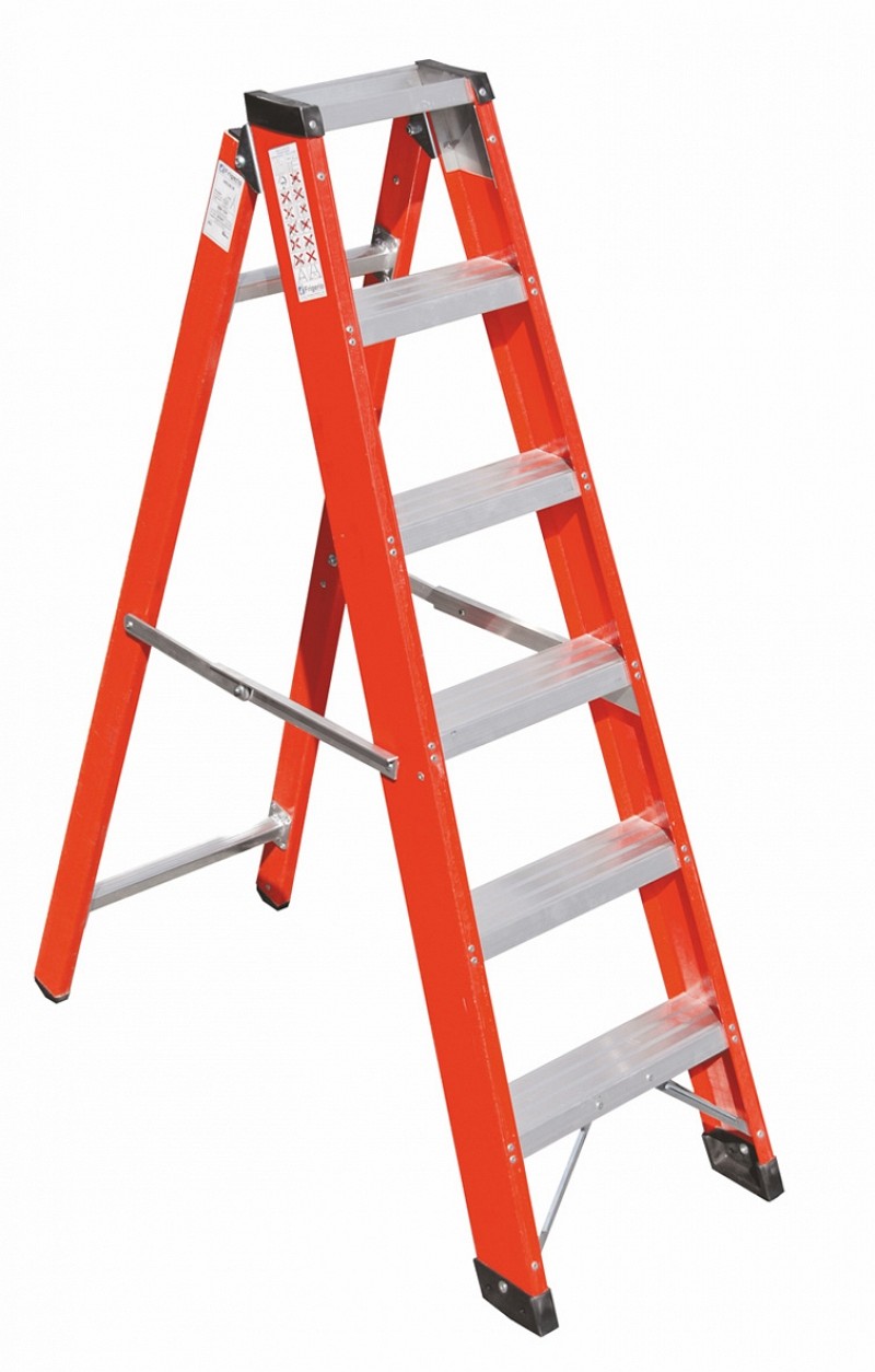 A Ladder with tool tray V016