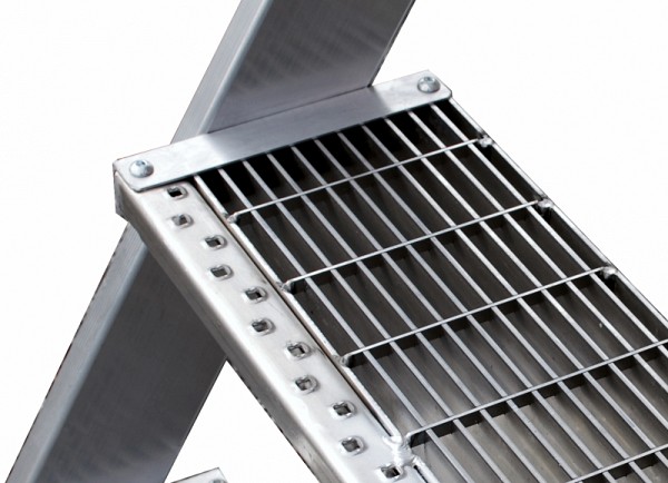 Accessories on request: Bar grating stair treads