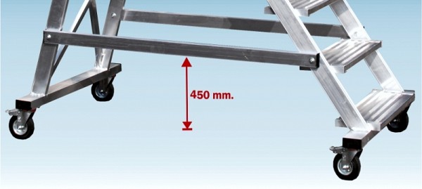 Stairway type 7100: Raised horizontal crossbars 