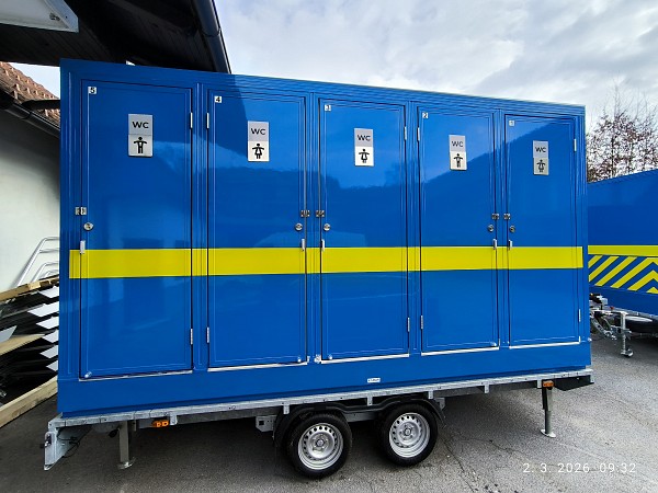 Sanitarna prikolica - wc modul