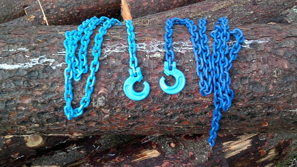 Round log chain GVO, fi 10 mm