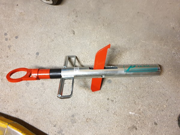 DLK lifting clamp for cable drums