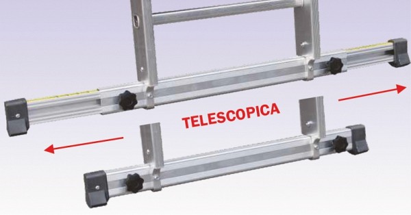 Accesories on request: Extendable bottom stabilizer base