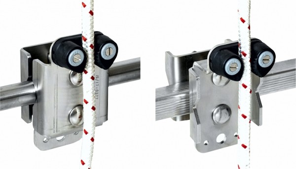Accessories on request: Fall arrest system