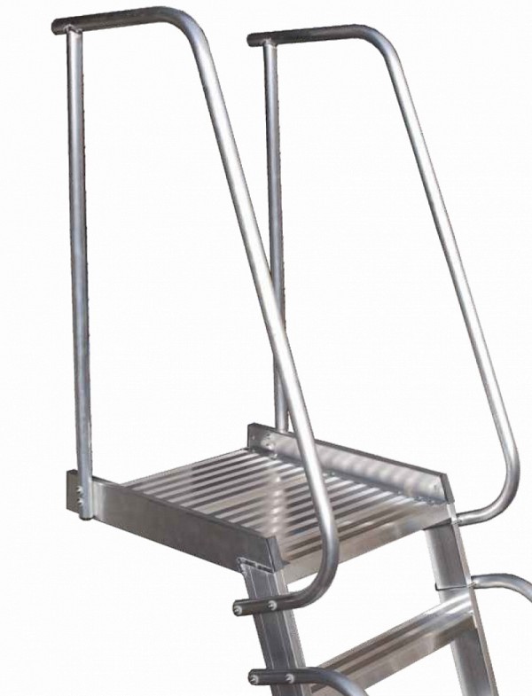 Accesories on request: Platform with handrails and toe guard 