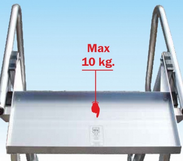 Ladder type 6083A: Tool tray 