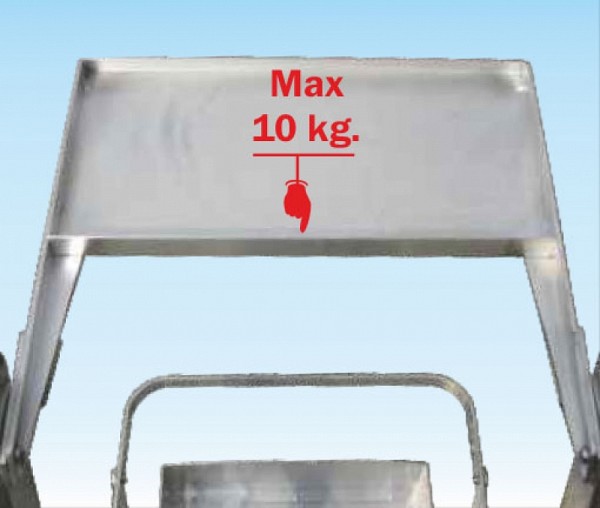 Ladder type 6085: Tool tray