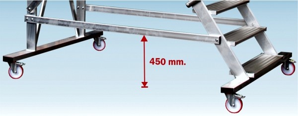 Stairway type 7760: Raised horizontal crossbars 
