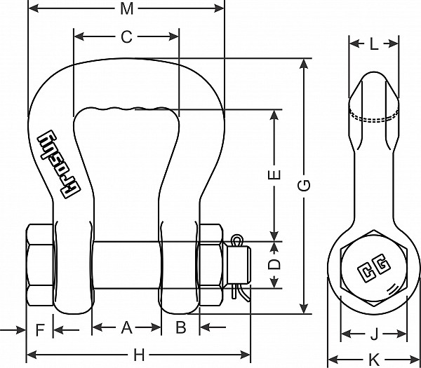 Shackle type 252