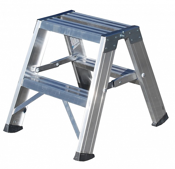 Professional Alu ladder two-sided 6033