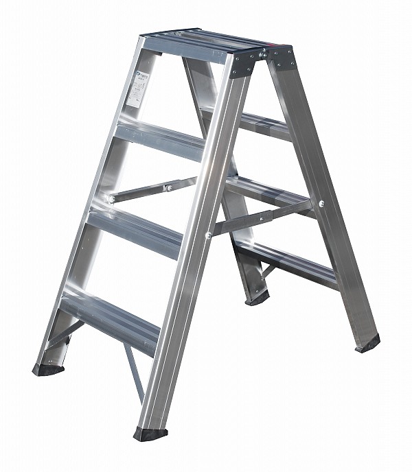 Professional Alu ladder two-sided 6033