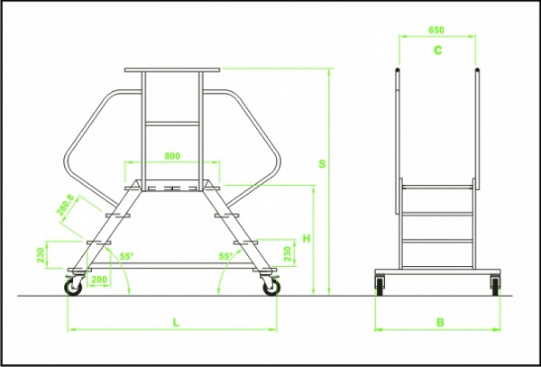 Stairway type 7199
