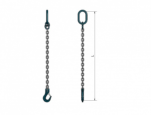 1-leg lifting chain VB 112, grade 120