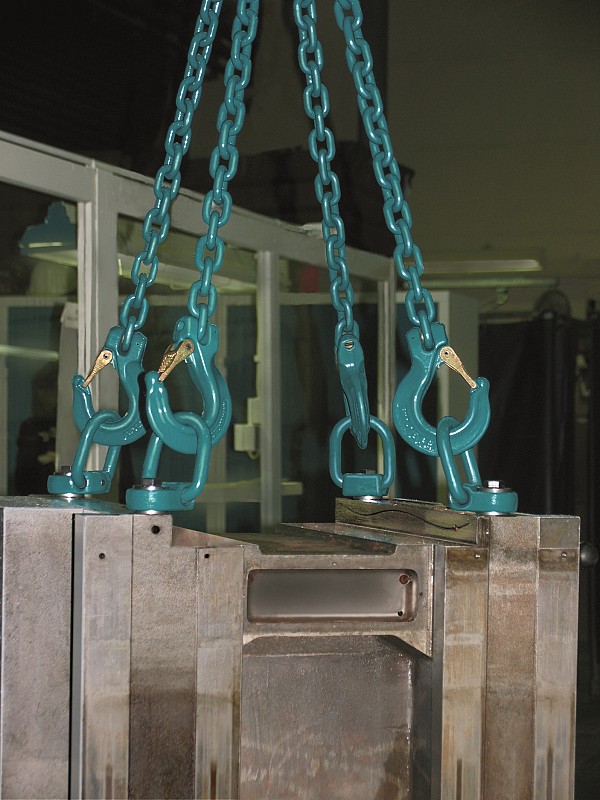 4-legged lifting chain with shortening hooks VB 412, grade 80