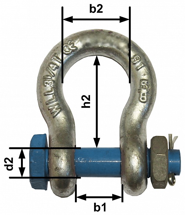Belly shackle type HC2