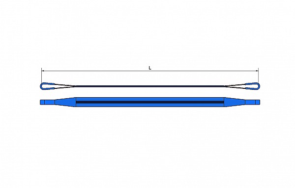 Lifting slings with loops DTZ 800