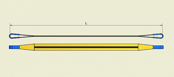 Lifting slings with loops DTZ 300