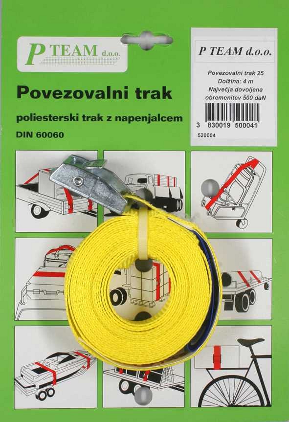 Povezovalni trak 25 mm, 500 daN