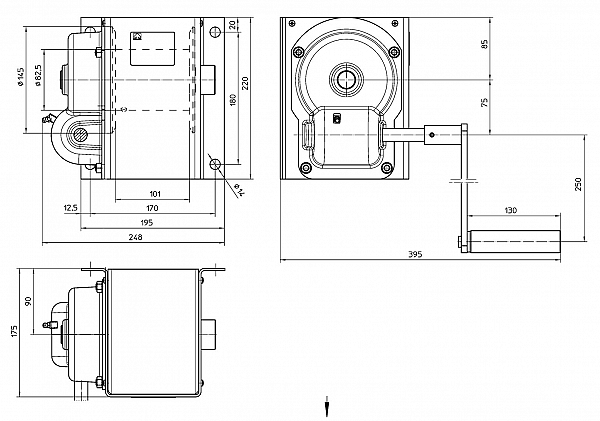 Ročni vitel tip 4185