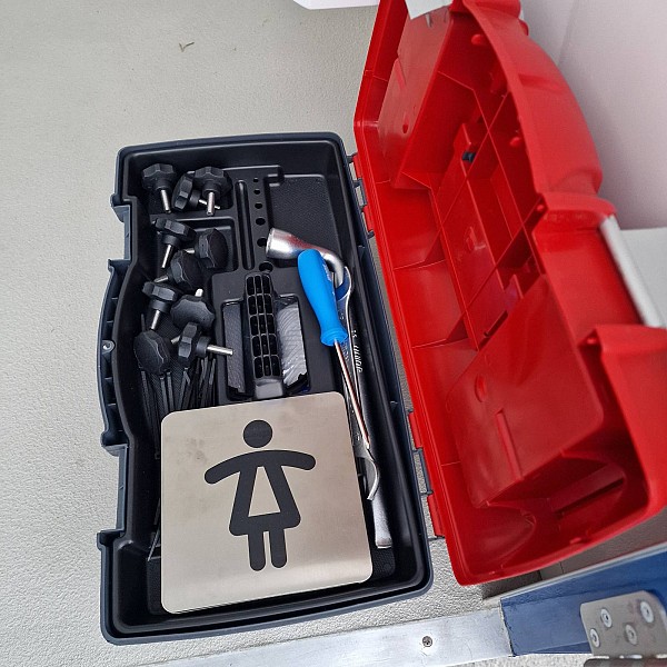 Sanitarna prikolica - wc modul
