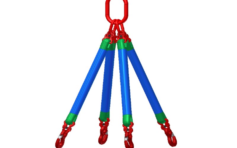 Lifting slings with hook